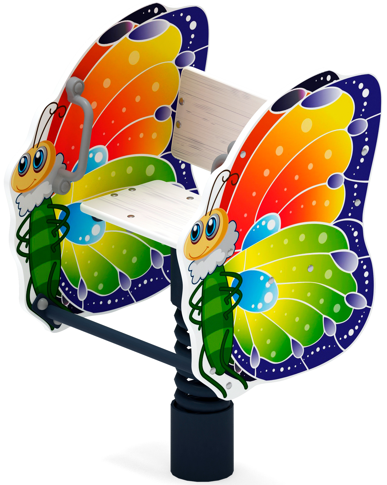 Бабочка - Качалка на пружине - ИО 22.01.01-01