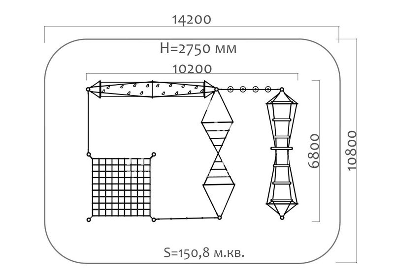 Канатный комплекс 33501.21