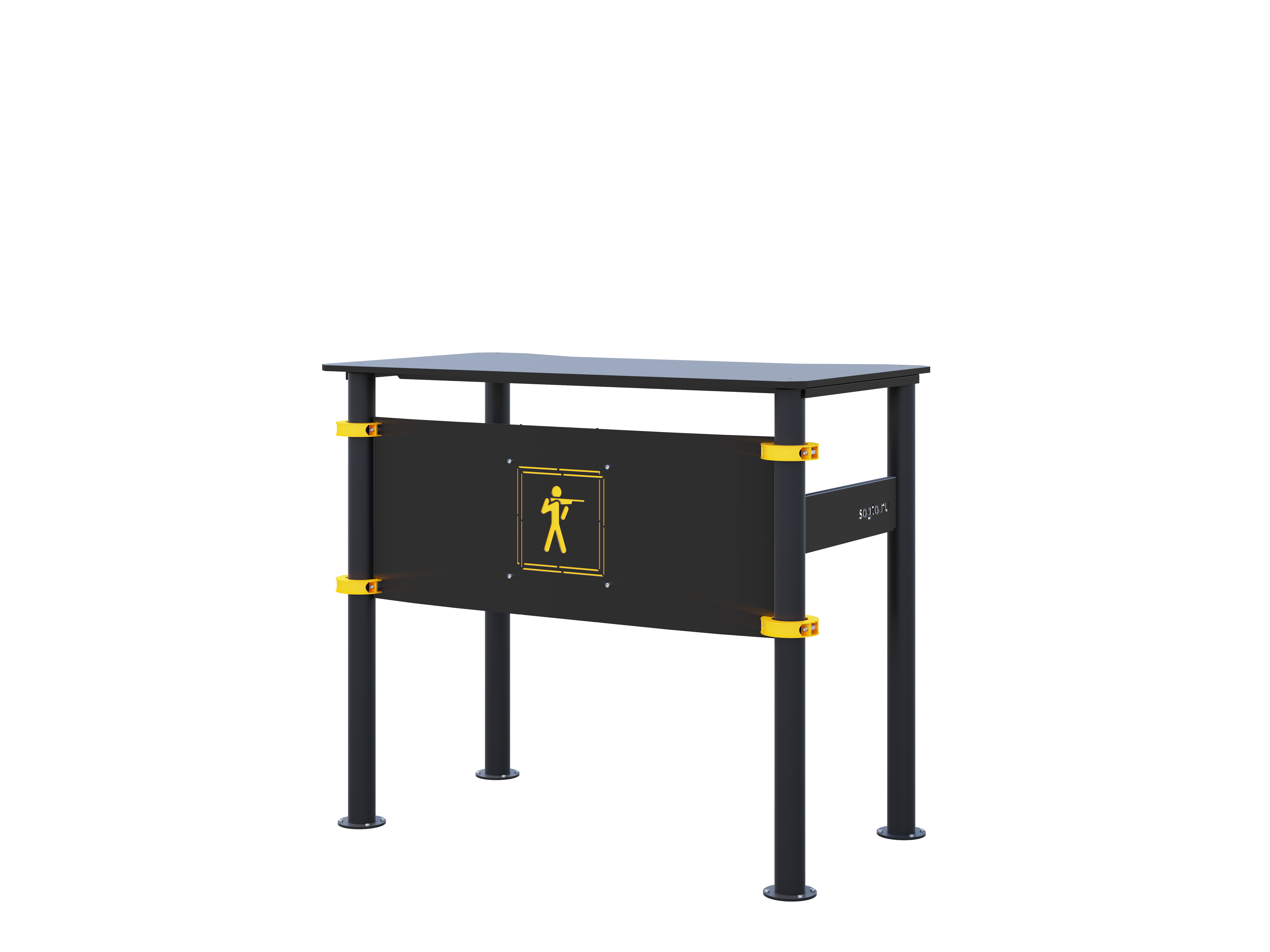 Стол (комплекс для стрельбы из электронного оружия из положения сидя с опорой локтей о стол)