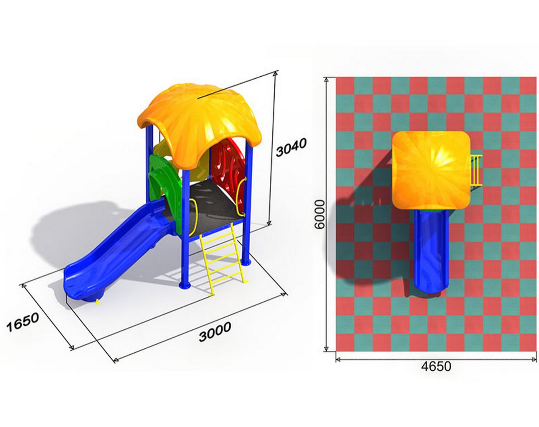 Детская площадка Малютка 1.2