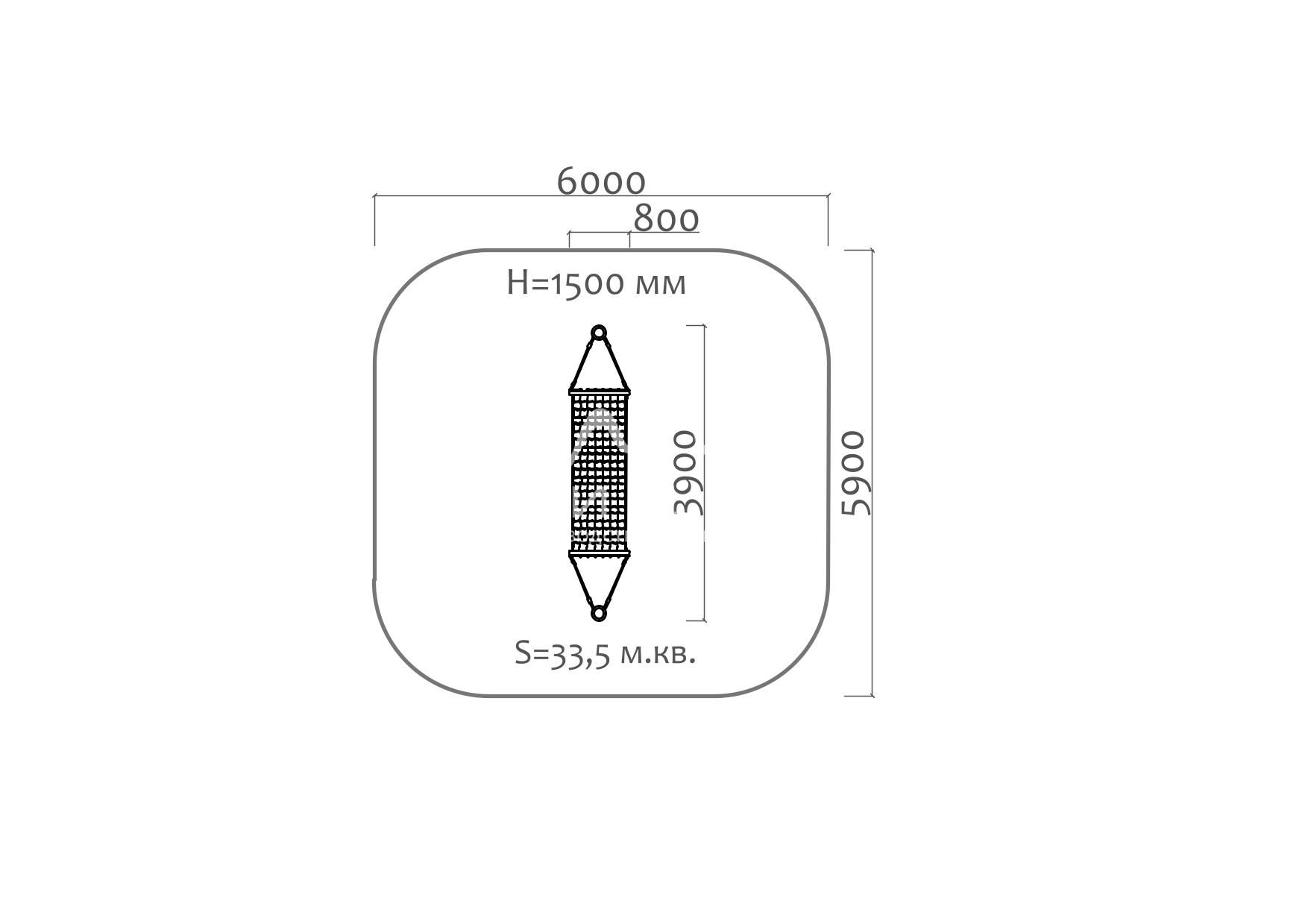 Канатная конструкция 33001.21