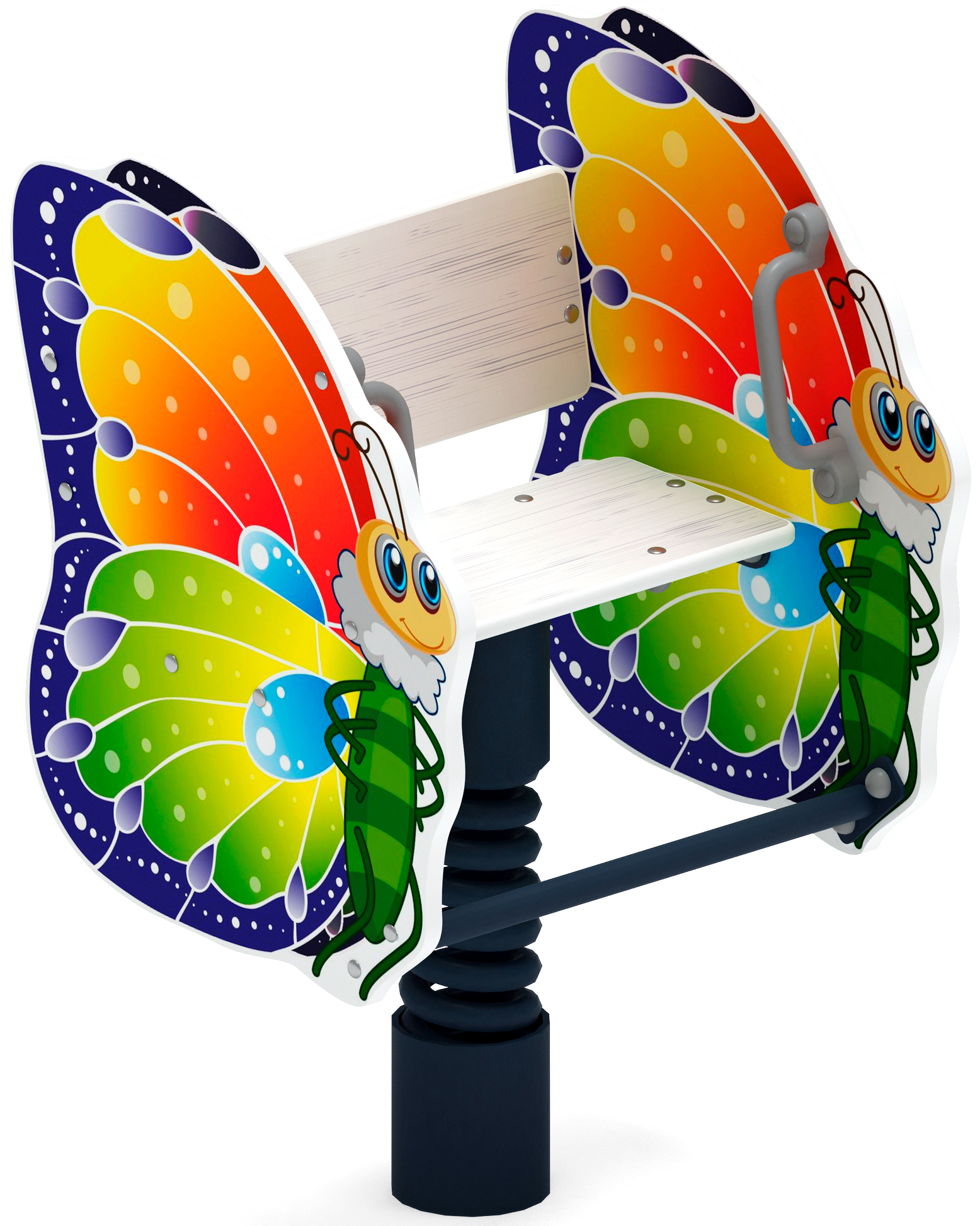 Бабочка - Качалка на пружине - ИО 22.01.01-01