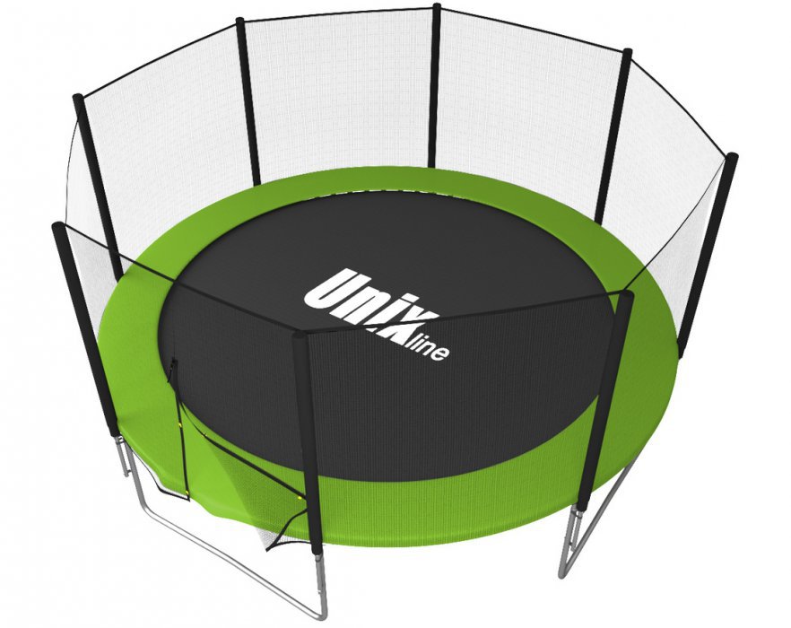 Батут UNIX line Simple 10 ft Green (outside)