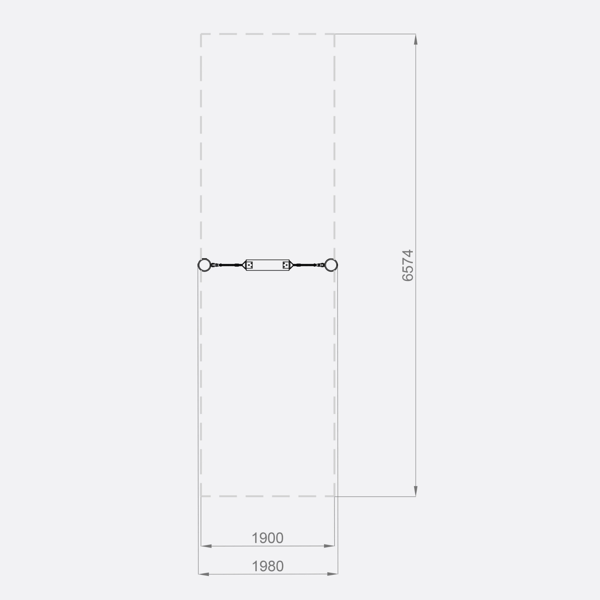 Одноместные Качели «LE-04.05-03»