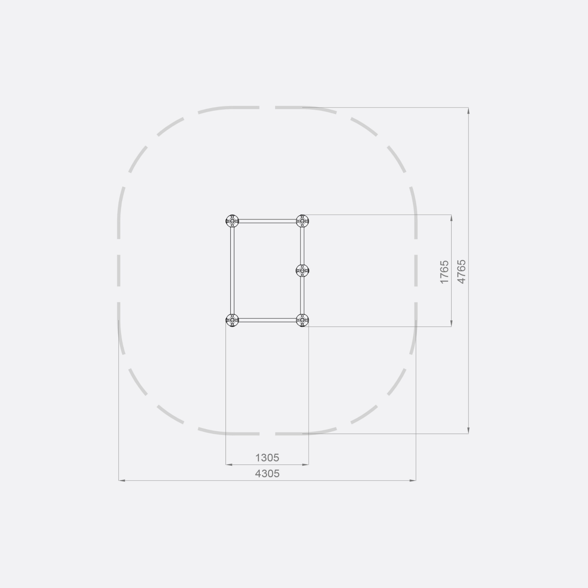 Спортивный комплекс «ВА-03.23» для детских уличных площадок