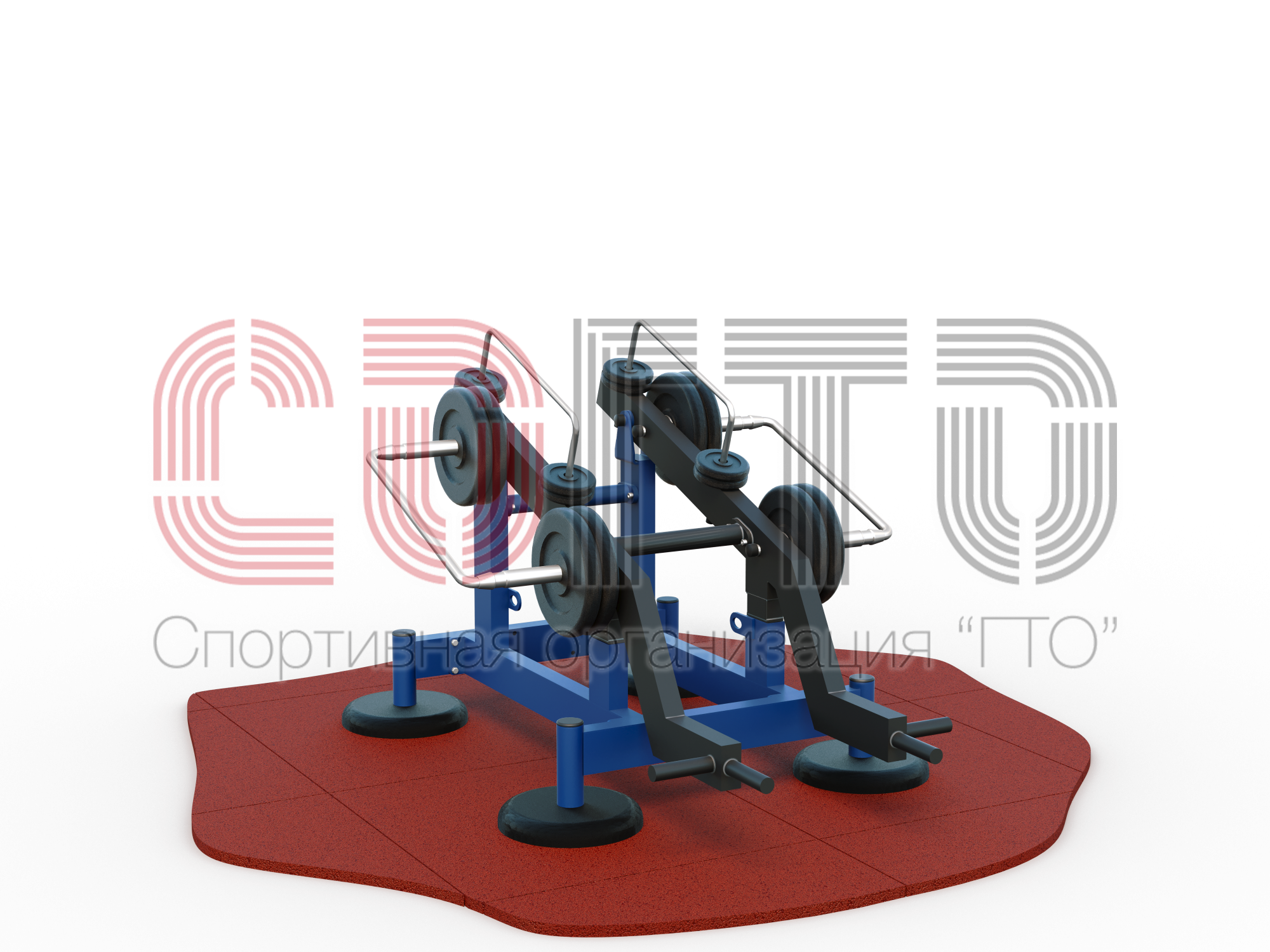 Уличный силовой тренажер для комбинированного жима на верхнюю и нижнюю часть тела, мышцы кора с изменяемой нагрузкой часть тела, мышцы кора с изменяемой нагрузкой